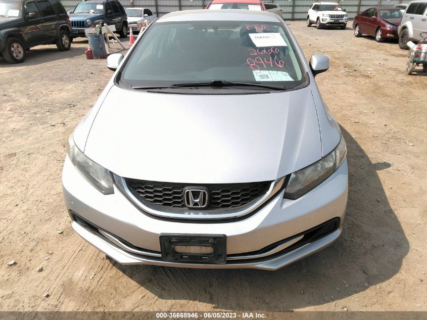 2013 HONDA CIVIC SDN LX - 19XFB2F59DE004290