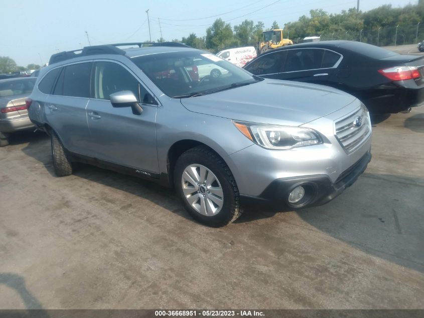 2015 SUBARU OUTBACK 2.5I PREMIUM - 4S4BSBDCXF3295260