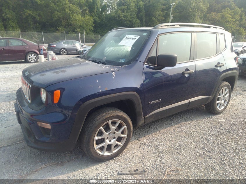 VIN ZACNJBABXKPJ97736 2019 JEEP RENEGADE SPORT