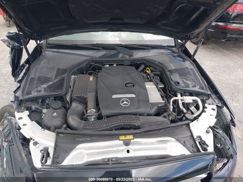 VIN 55SWF4JBXHU211427 2017 MERCEDES-BENZ C-CLASS C 300