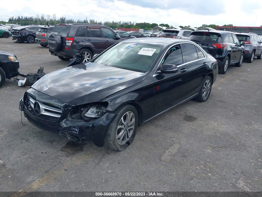 VIN 55SWF4JBXHU211427 2017 MERCEDES-BENZ C-CLASS C 300