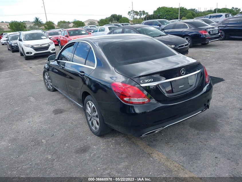VIN 55SWF4JBXHU211427 2017 MERCEDES-BENZ C-CLASS C 300