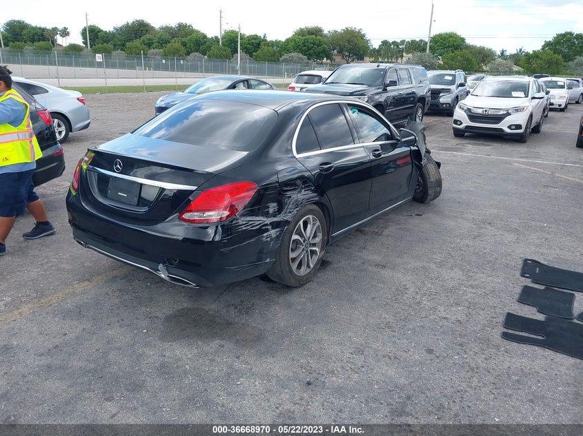 VIN 55SWF4JBXHU211427 2017 MERCEDES-BENZ C-CLASS C 300
