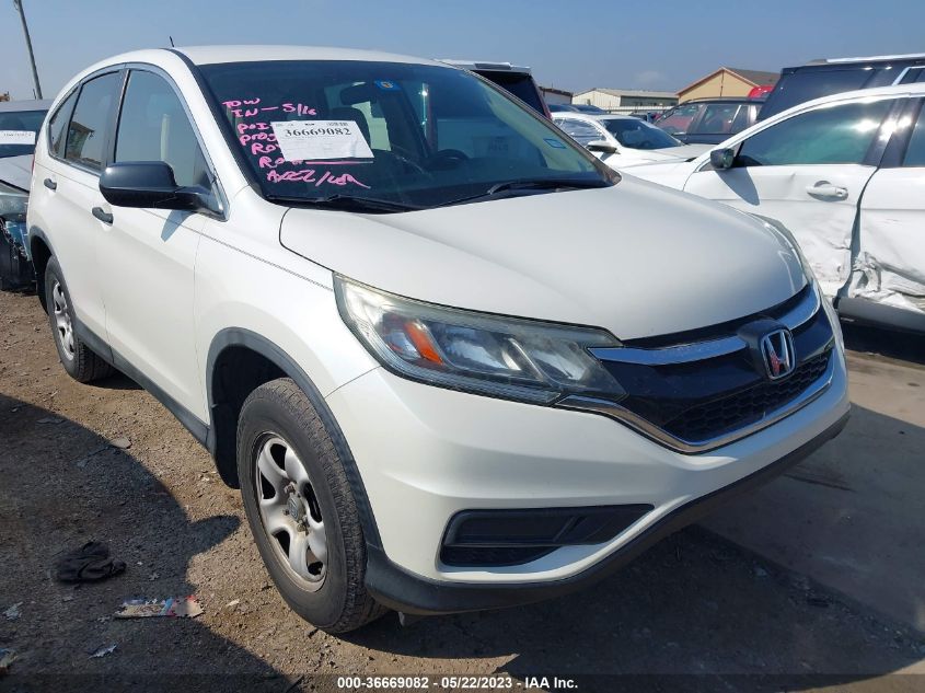 2015 HONDA CR-V LX - 5J6RM4H30FL087112