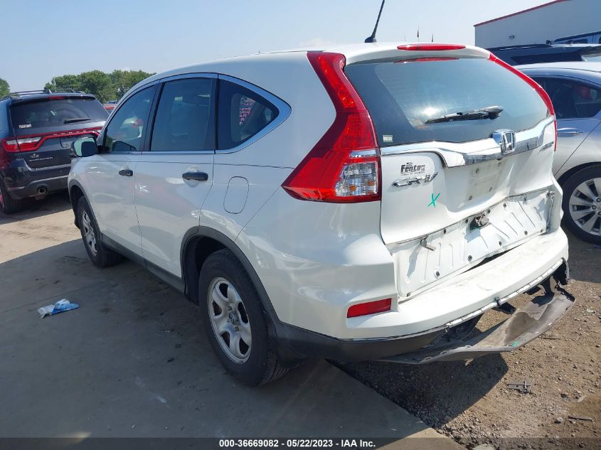 2015 HONDA CR-V LX - 5J6RM4H30FL087112