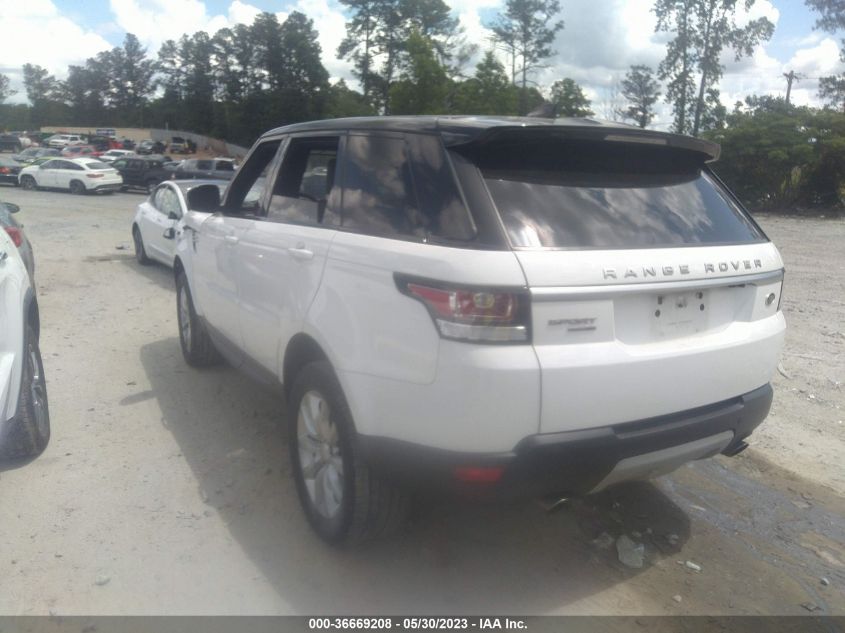 2017 LAND ROVER RANGE ROVER SPORT HSE - SALWR2FV2HA681646