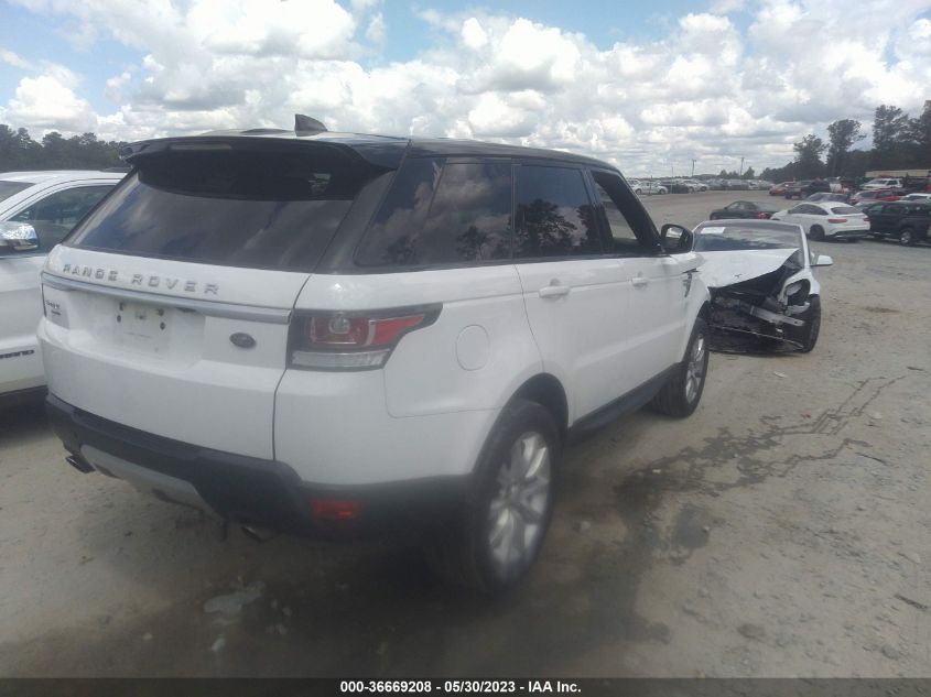 2017 LAND ROVER RANGE ROVER SPORT HSE - SALWR2FV2HA681646
