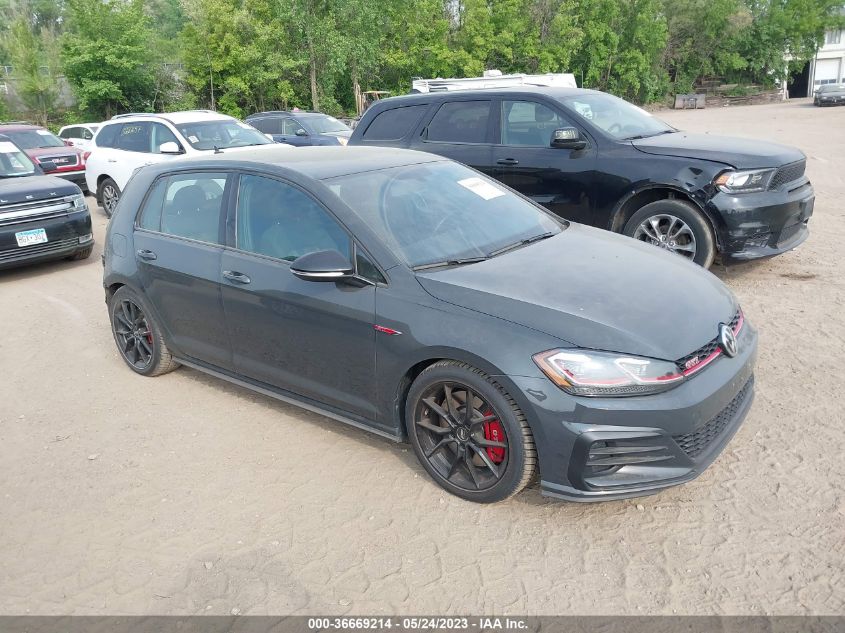 2019 VOLKSWAGEN GOLF GTI S/SE/AUTOBAHN - 3VW5T7AU2KM004412