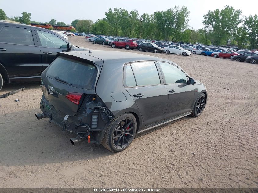 2019 VOLKSWAGEN GOLF GTI S/SE/AUTOBAHN - 3VW5T7AU2KM004412