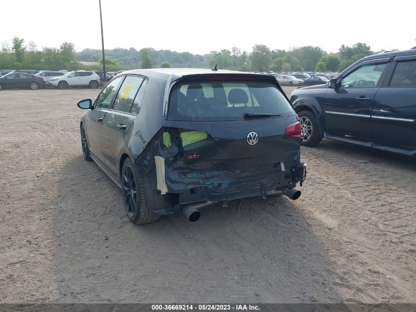 2019 VOLKSWAGEN GOLF GTI S/SE/AUTOBAHN - 3VW5T7AU2KM004412