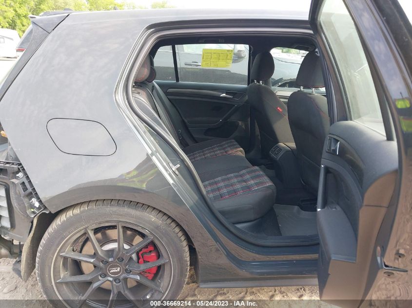 2019 VOLKSWAGEN GOLF GTI S/SE/AUTOBAHN - 3VW5T7AU2KM004412
