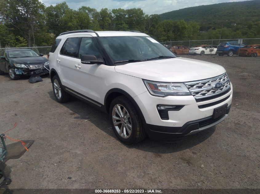 2019 FORD EXPLORER XLT - 1FM5K8D86KGB00012