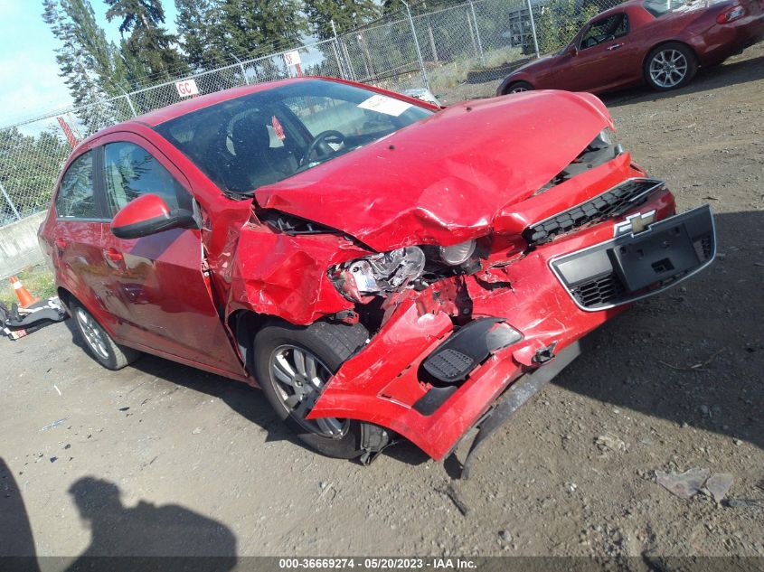 2013 CHEVROLET SONIC LT - 1G1JC5SG3D4208190