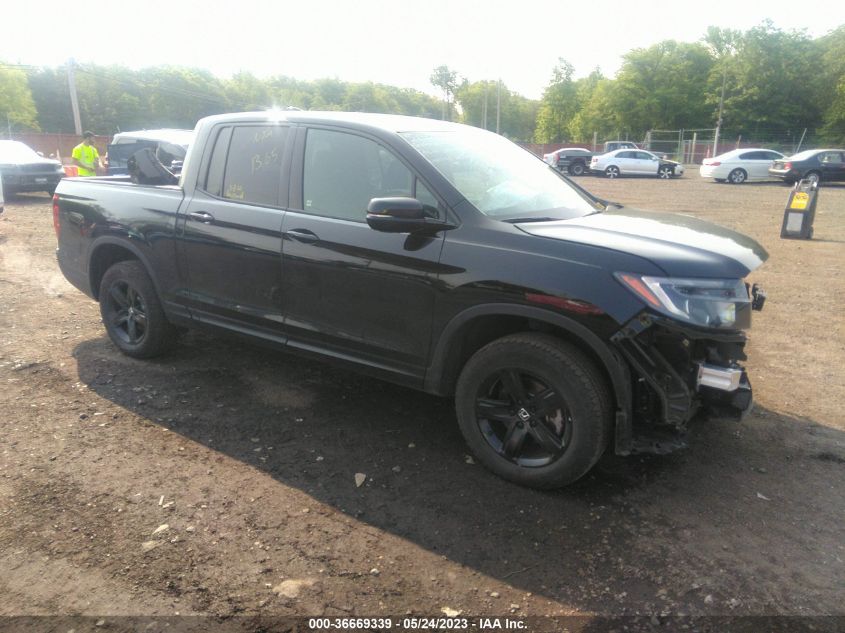 2022 HONDA RIDGELINE BLACK EDITION - 5FPYK3F8XNB039531