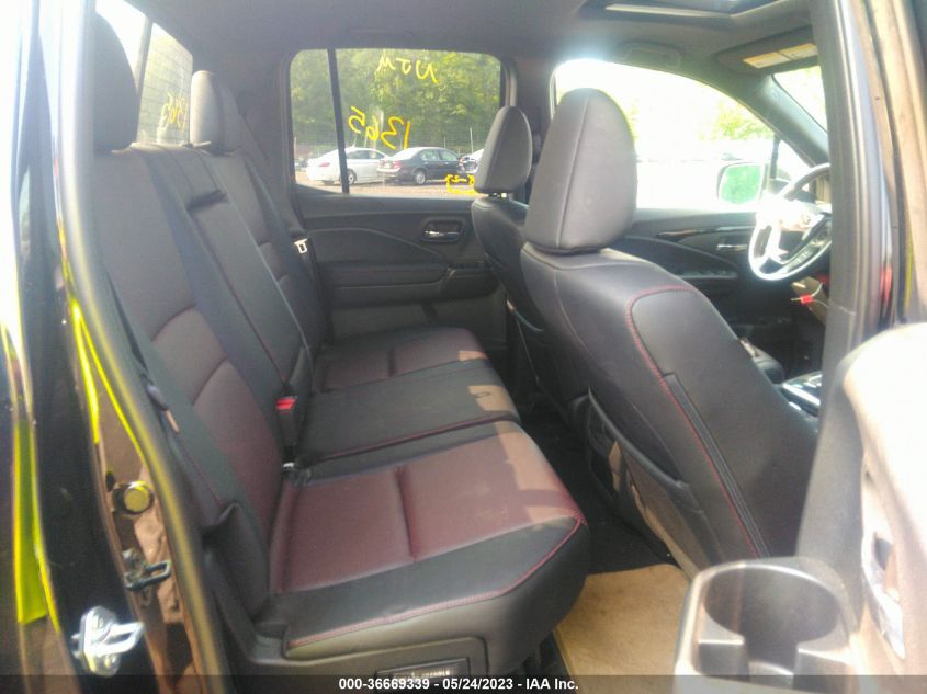 2022 HONDA RIDGELINE BLACK EDITION - 5FPYK3F8XNB039531