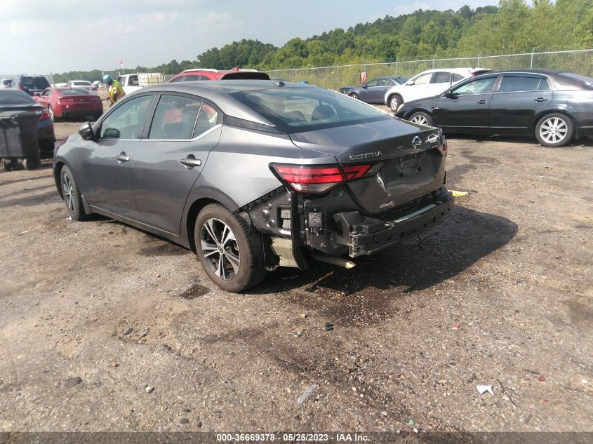 2020 NISSAN SENTRA SV - 3N1AB8CV1LY305296