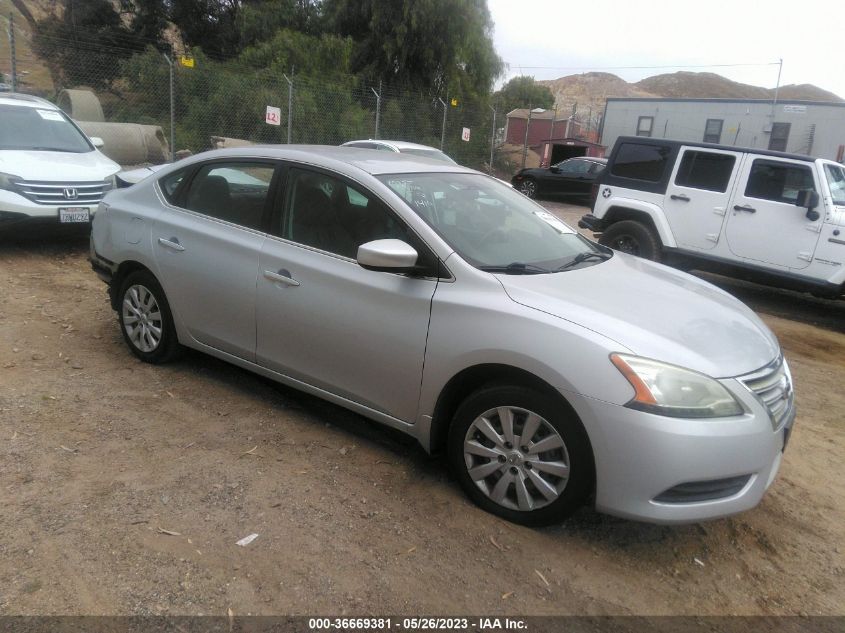 2014 NISSAN SENTRA SV - 1N4AB7AP5EN851410