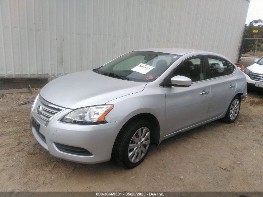 2014 NISSAN SENTRA SV - 1N4AB7AP5EN851410