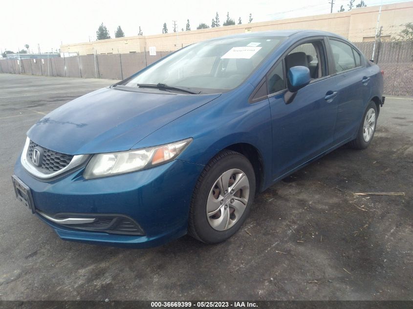2013 HONDA CIVIC SDN LX - 19XFB2F53DE234844