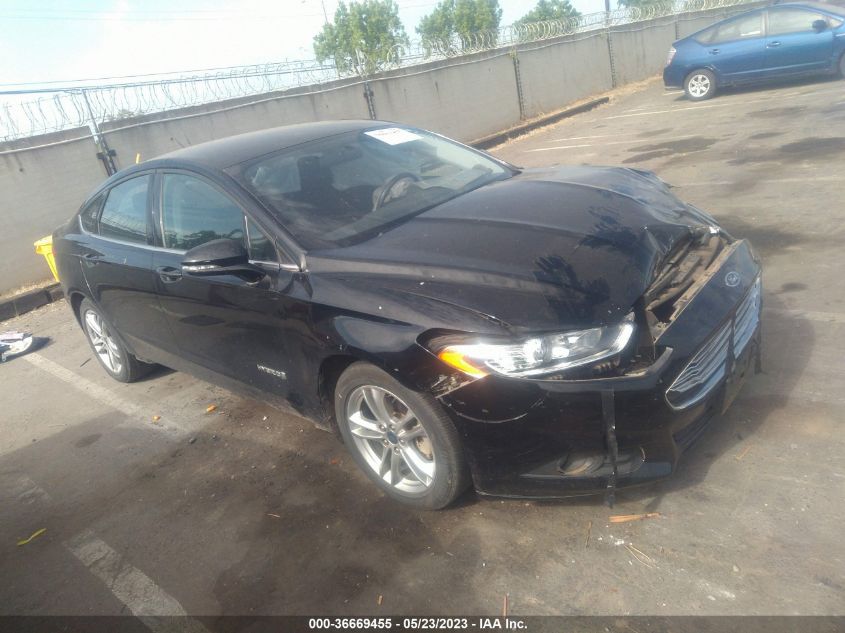 2016 FORD FUSION SE HYBRID - 3FA6P0LU7GR282724