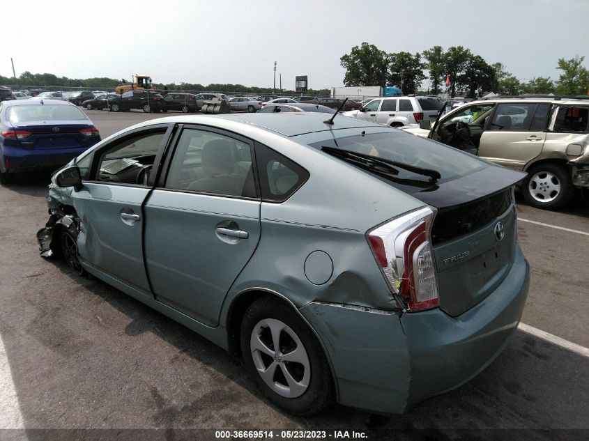 2015 TOYOTA PRIUS FOUR - JTDKN3DU6F1993824