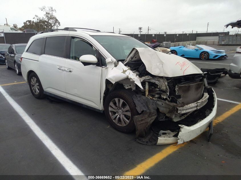 2014 HONDA ODYSSEY EX-L - 5FNRL5H60EB071177