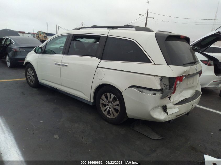 2014 HONDA ODYSSEY EX-L - 5FNRL5H60EB071177