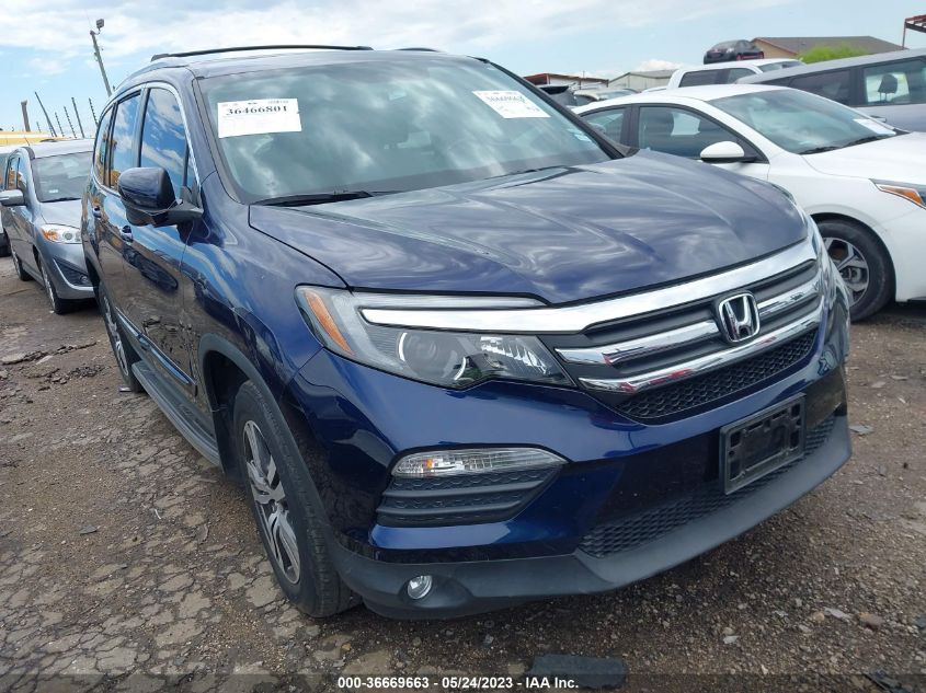 2016 HONDA PILOT EX-L - 5FNYF6H75GB009049