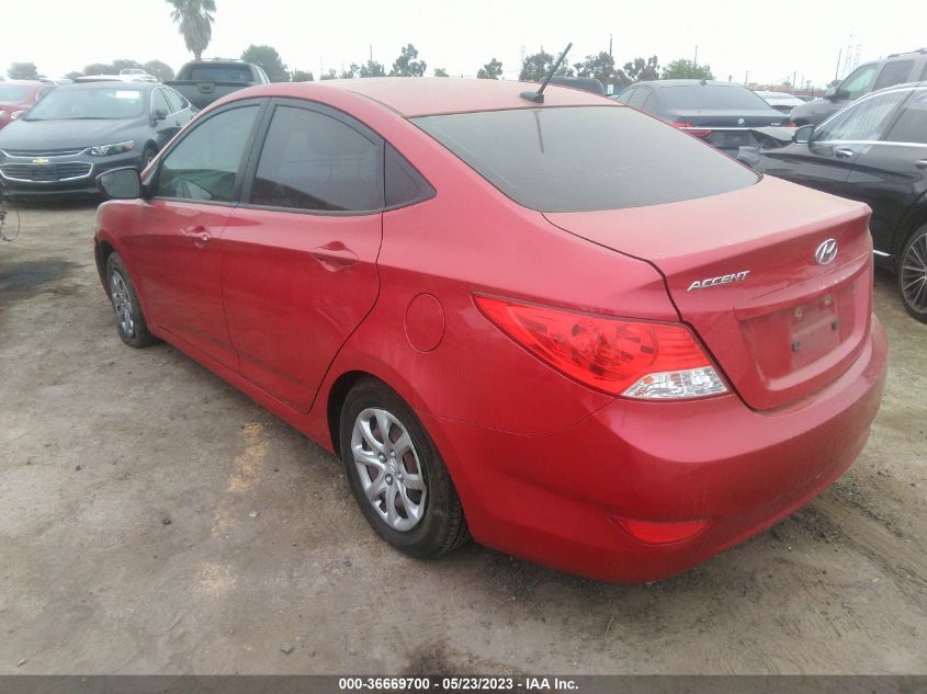 2014 HYUNDAI ACCENT GLS - KMHCT4AE1EU657553