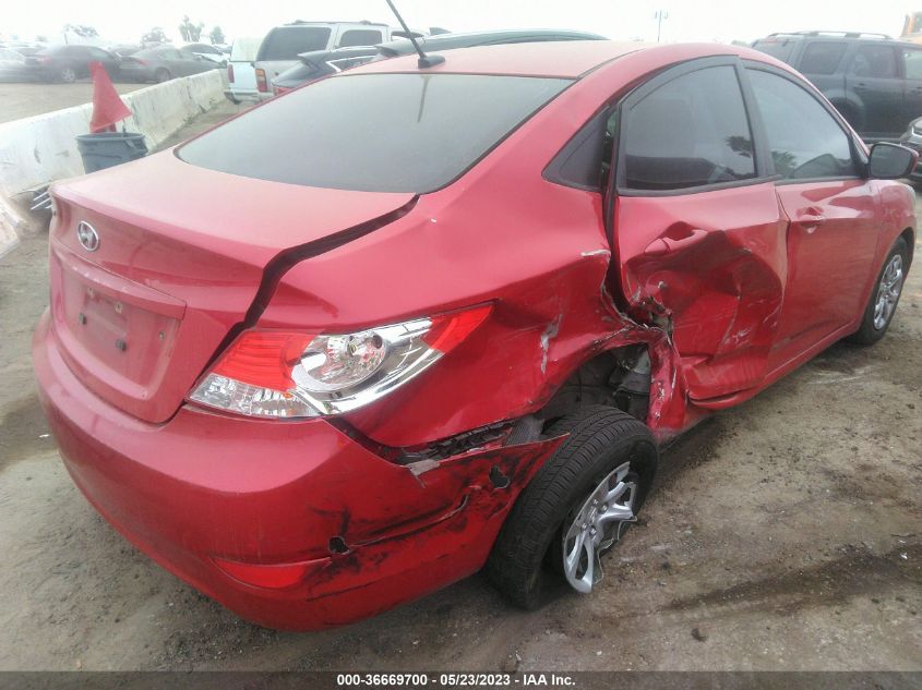 2014 HYUNDAI ACCENT GLS - KMHCT4AE1EU657553