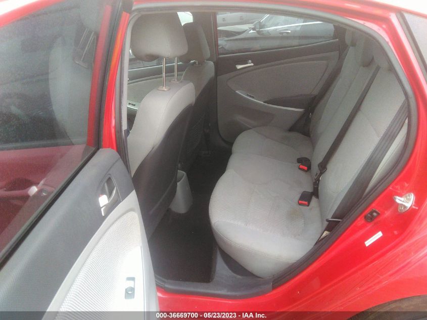 2014 HYUNDAI ACCENT GLS - KMHCT4AE1EU657553