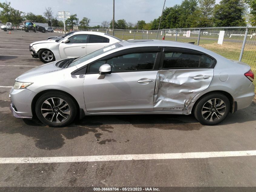 2013 HONDA CIVIC SDN EX-L - 2HGFB2F98DH547350