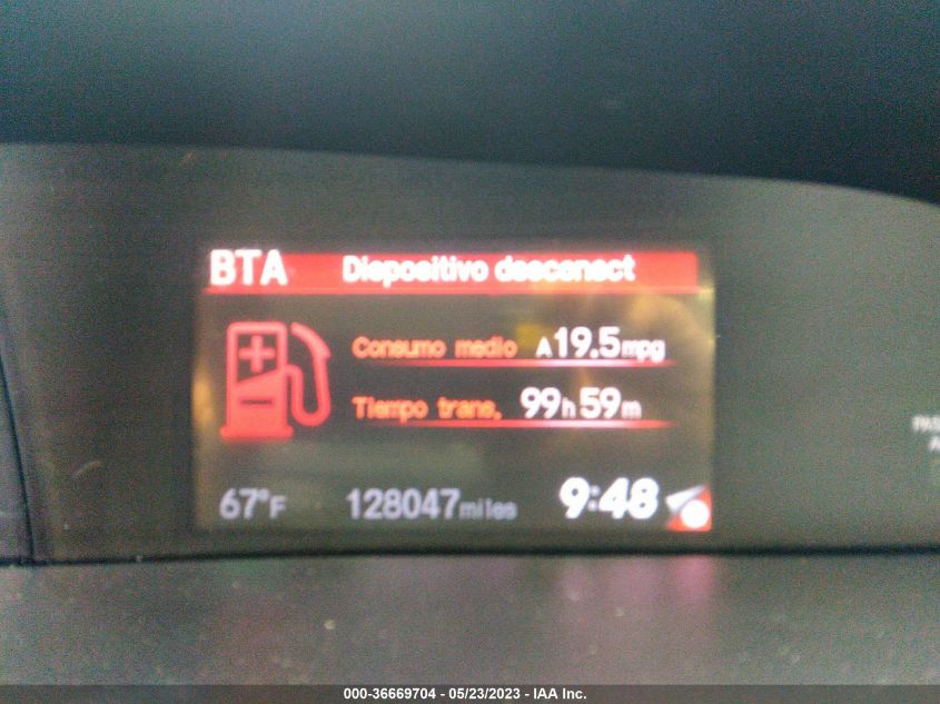 2013 HONDA CIVIC SDN EX-L - 2HGFB2F98DH547350