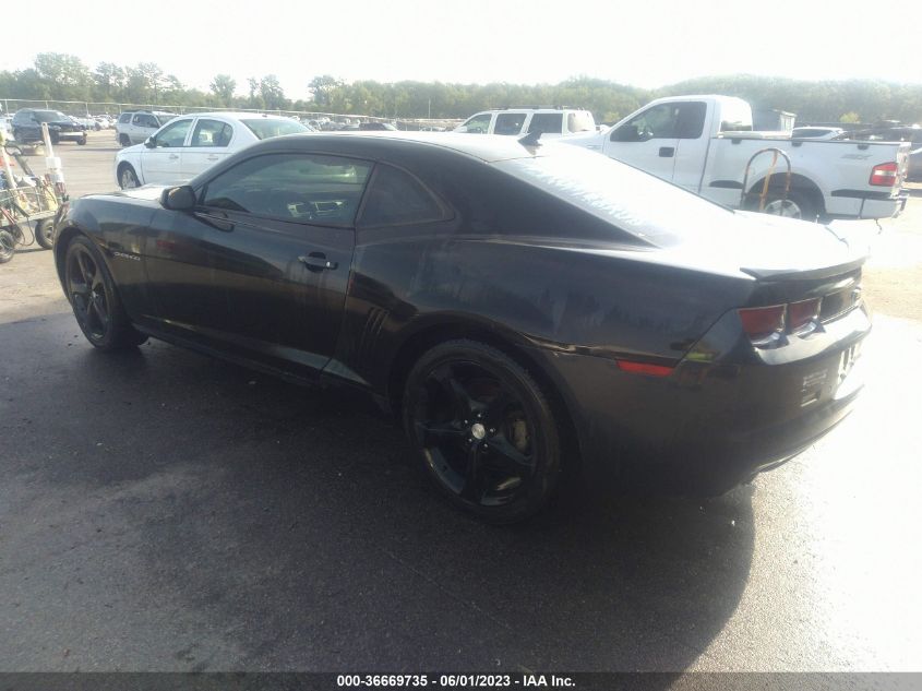 2013 CHEVROLET CAMARO LT - 2G1FB1E31D9240692