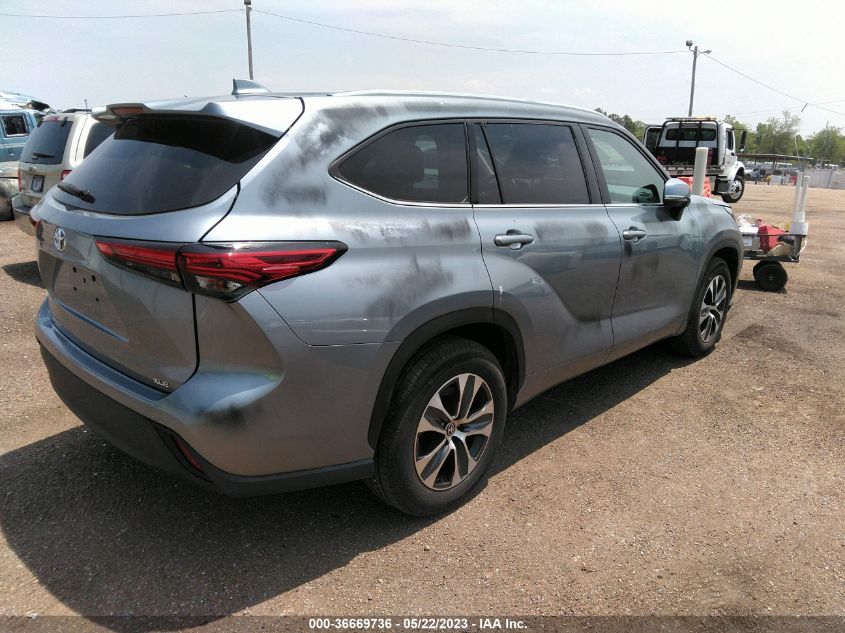 2020 TOYOTA HIGHLANDER XLE - 5TDGZRAH2LS011032