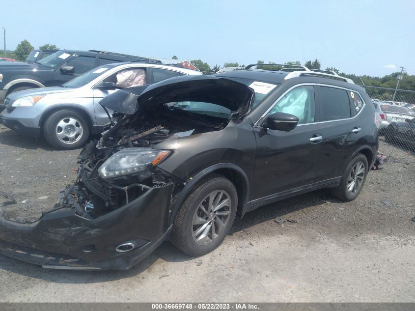2015 NISSAN ROGUE SL - 5N1AT2MTXFC809133