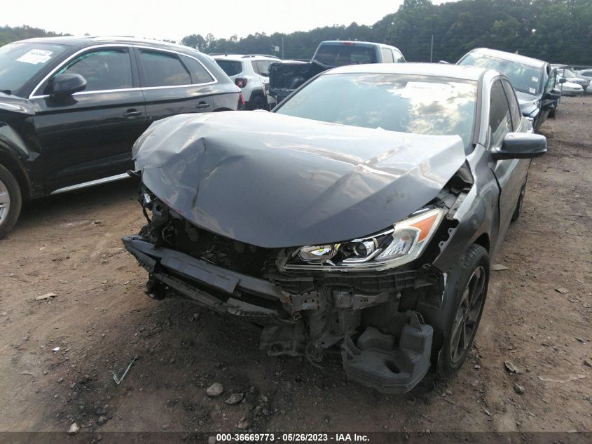 2016 HONDA ACCORD SEDAN EX-L - 1HGCR2F80GA219980