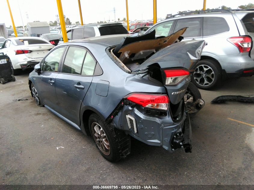 2020 TOYOTA COROLLA HYBRID LE - JTDEBRBE6LJ020541