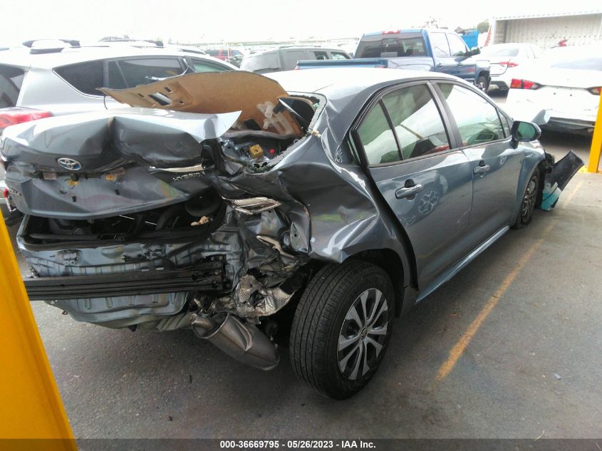 2020 TOYOTA COROLLA HYBRID LE - JTDEBRBE6LJ020541