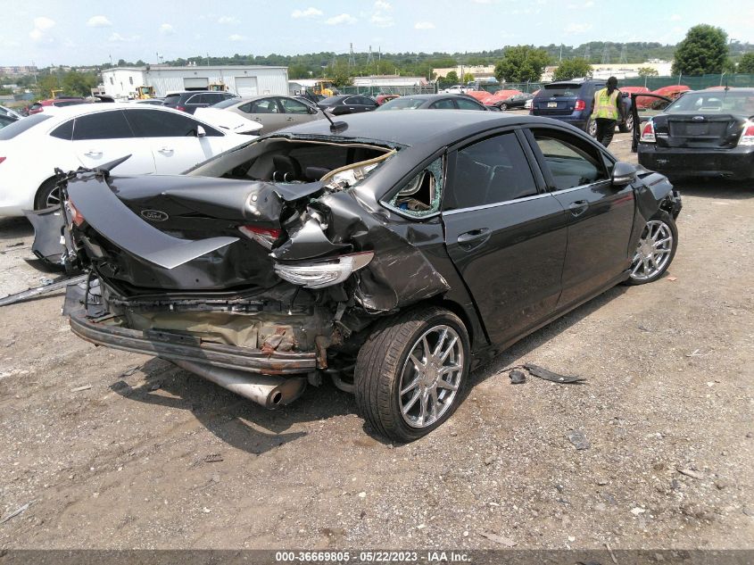 2016 FORD FUSION SE - 3FA6P0HD5GR322193