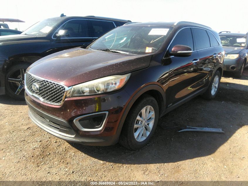 2016 KIA SORENTO LX - 5XYPGDA30GG051870