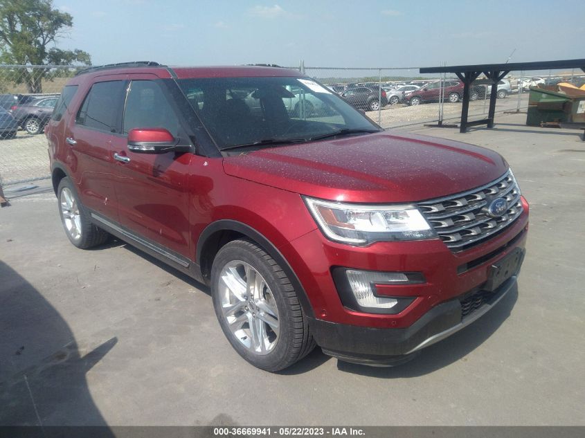 2016 FORD EXPLORER LIMITED - 1FM5K8F89GGC43069