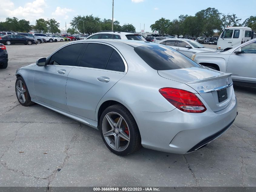 2017 MERCEDES-BENZ C-CLASS C 300 - 55SWF4JB3HU199928