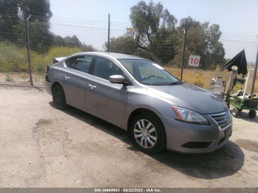 2013 NISSAN SENTRA SV - 3N1AB7APXDL736118