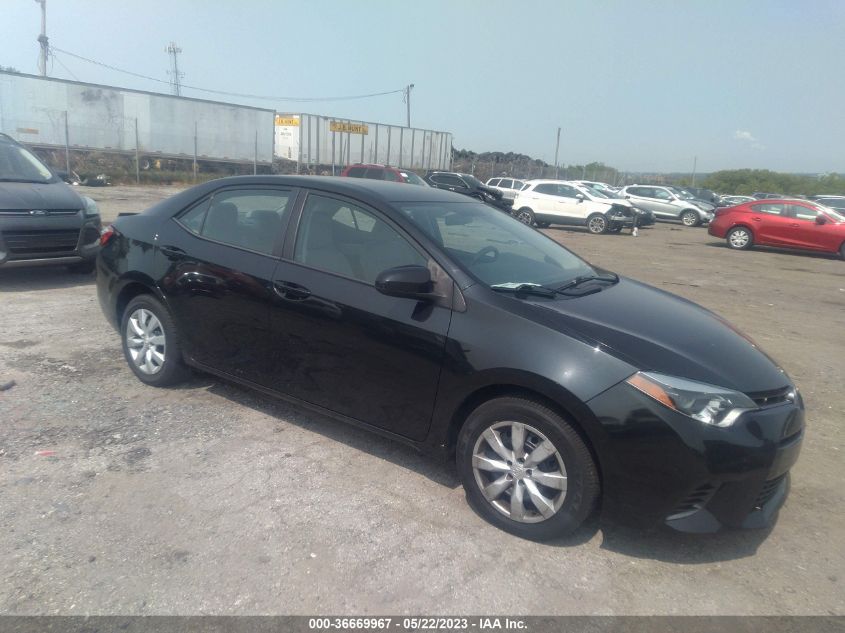 2015 TOYOTA COROLLA L/LE/S/S PLUS/LE PLUS - 2T1BURHE4FC287259