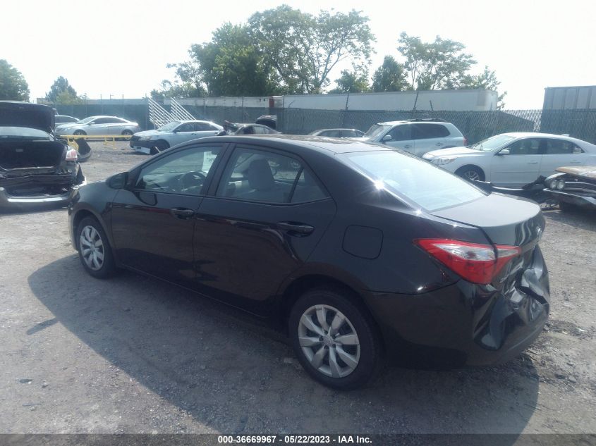 2015 TOYOTA COROLLA L/LE/S/S PLUS/LE PLUS - 2T1BURHE4FC287259