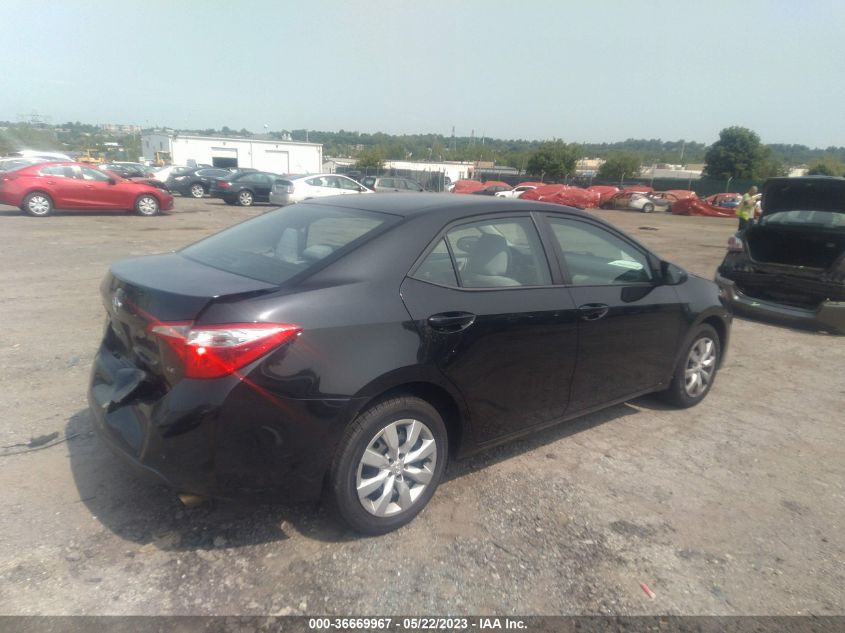 2015 TOYOTA COROLLA L/LE/S/S PLUS/LE PLUS - 2T1BURHE4FC287259