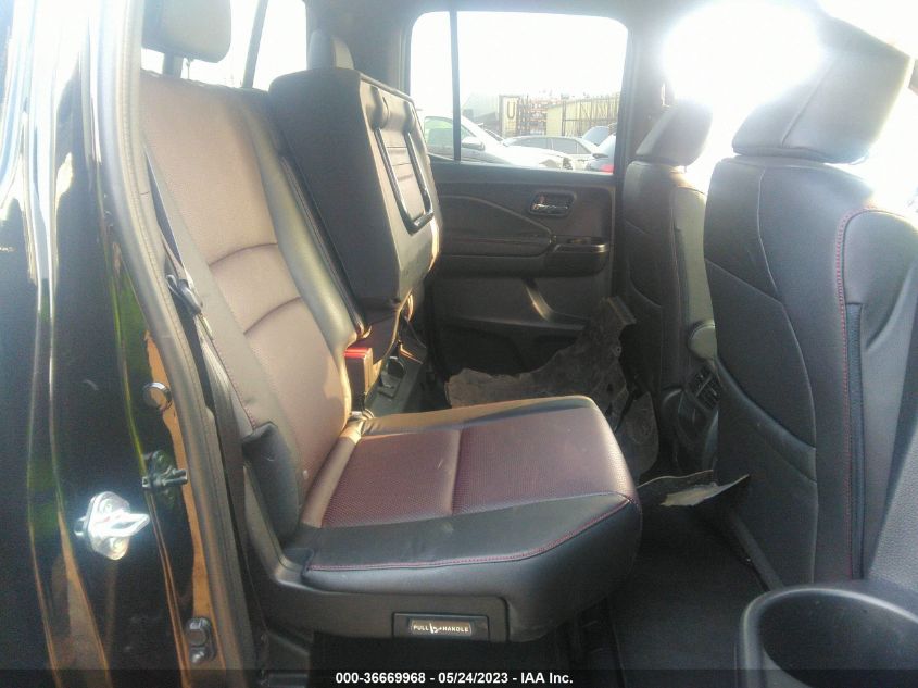 2022 HONDA RIDGELINE BLACK EDITION - 5FPYK3F81NB011102