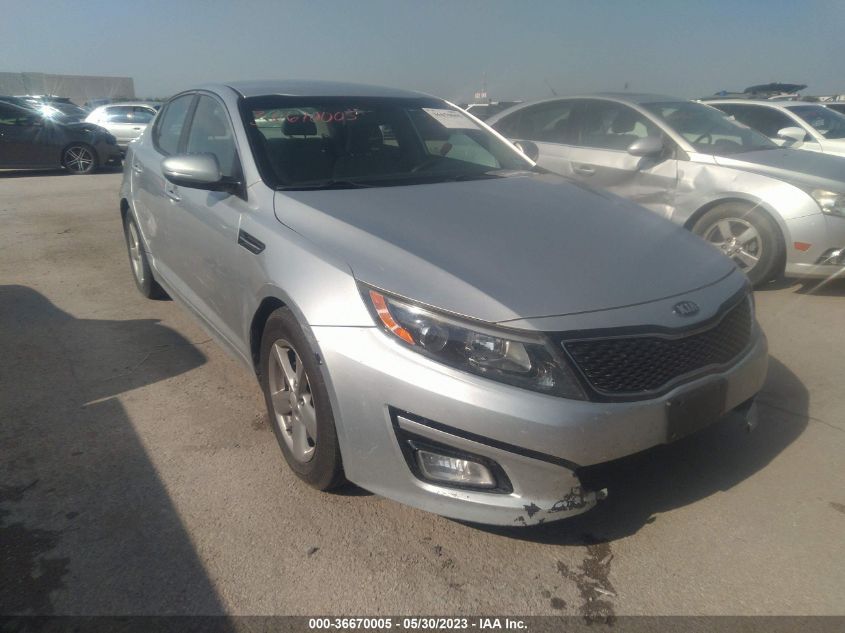 2015 KIA OPTIMA LX - 5XXGM4A70FG500950