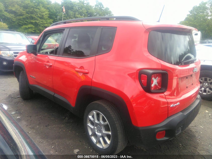 VIN ZACNJBBB6KPK28589 2019 JEEP RENEGADE LATITUDE